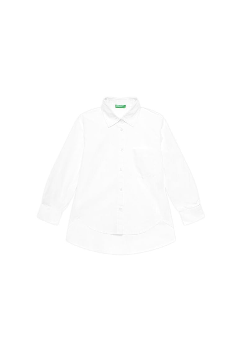 Oferte la Camasa fete  5EW7CQ044 - Bumbac - Alb - Alb