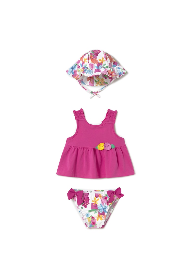 Oferte la Costum de baie fete  1641 72 - Poliester - Roz - Roz