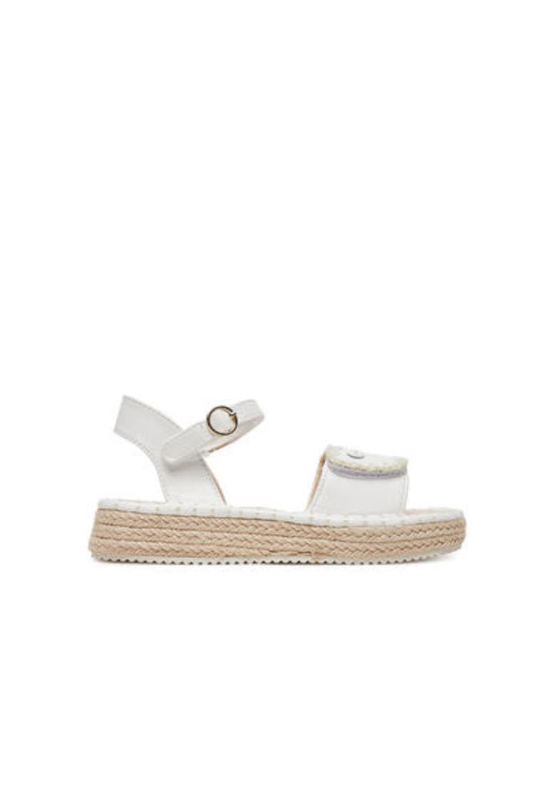Oferte la Espadrile dama  45643 - Piele ecologica - Alb - Alb