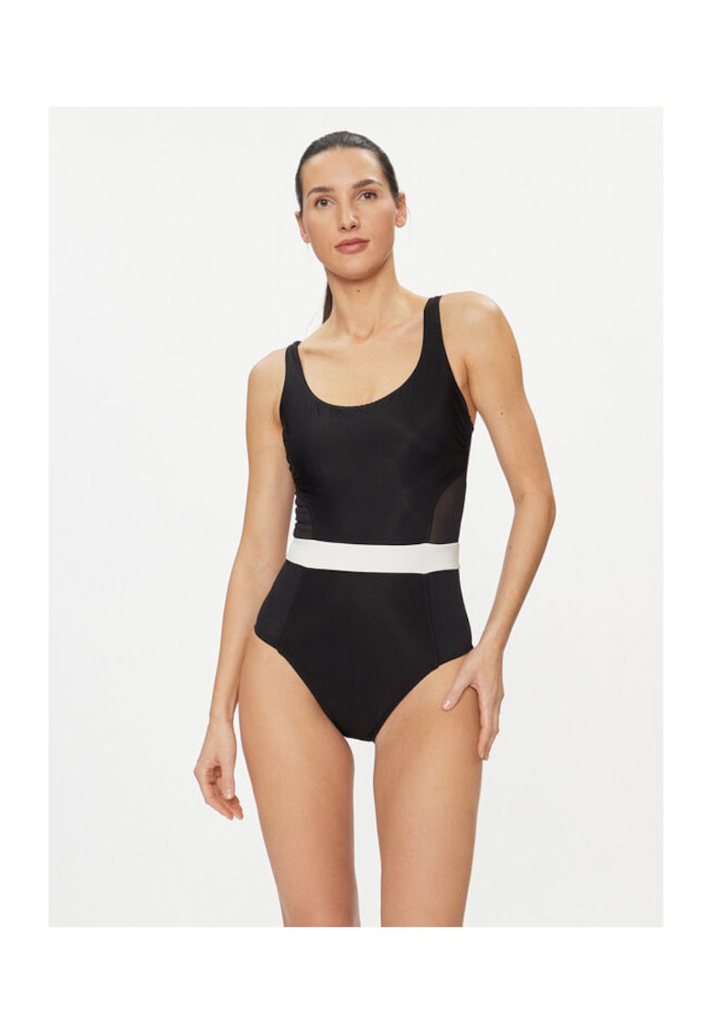 Oferte la Costum de baie dama -  303790066 - Nylon/Elastan - Negru - Negru