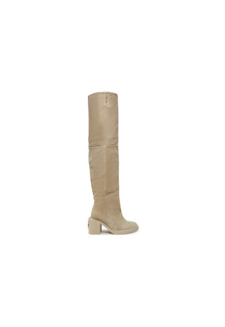Oferte la Ghete dama  NATURE - Piele naturala - Bej - Bej