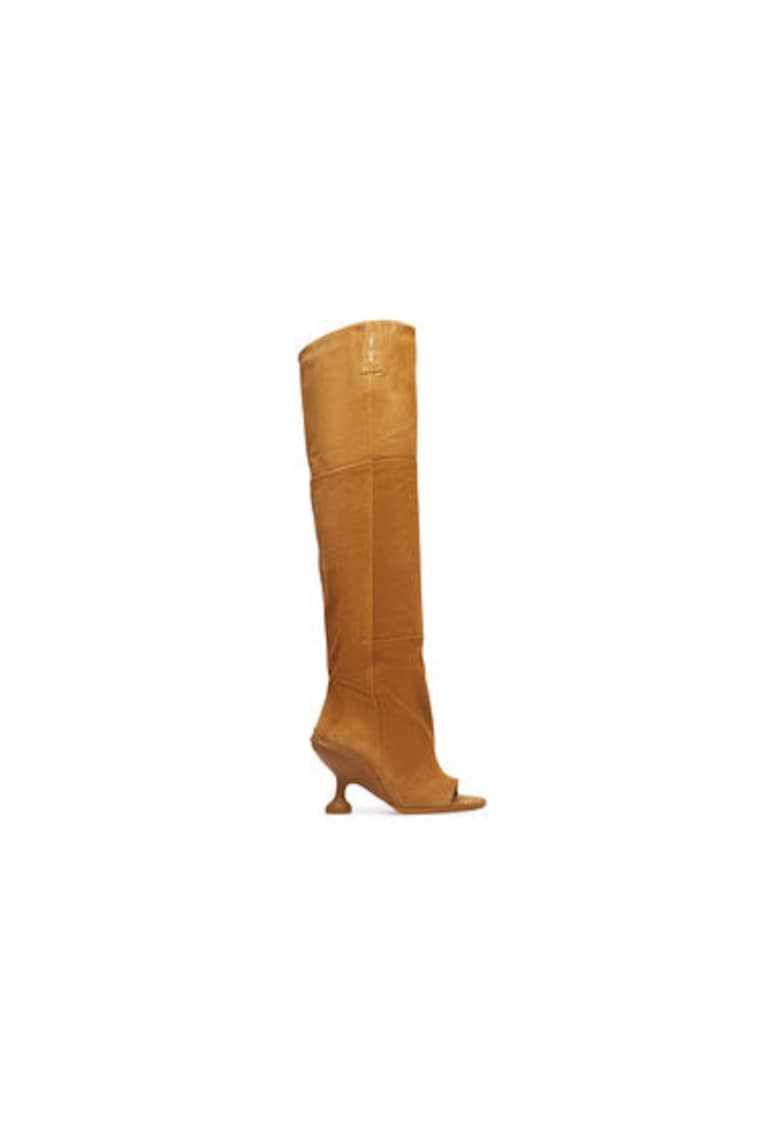 Oferte la Ghete dama  KIND - Piele naturala - Maro - Maro