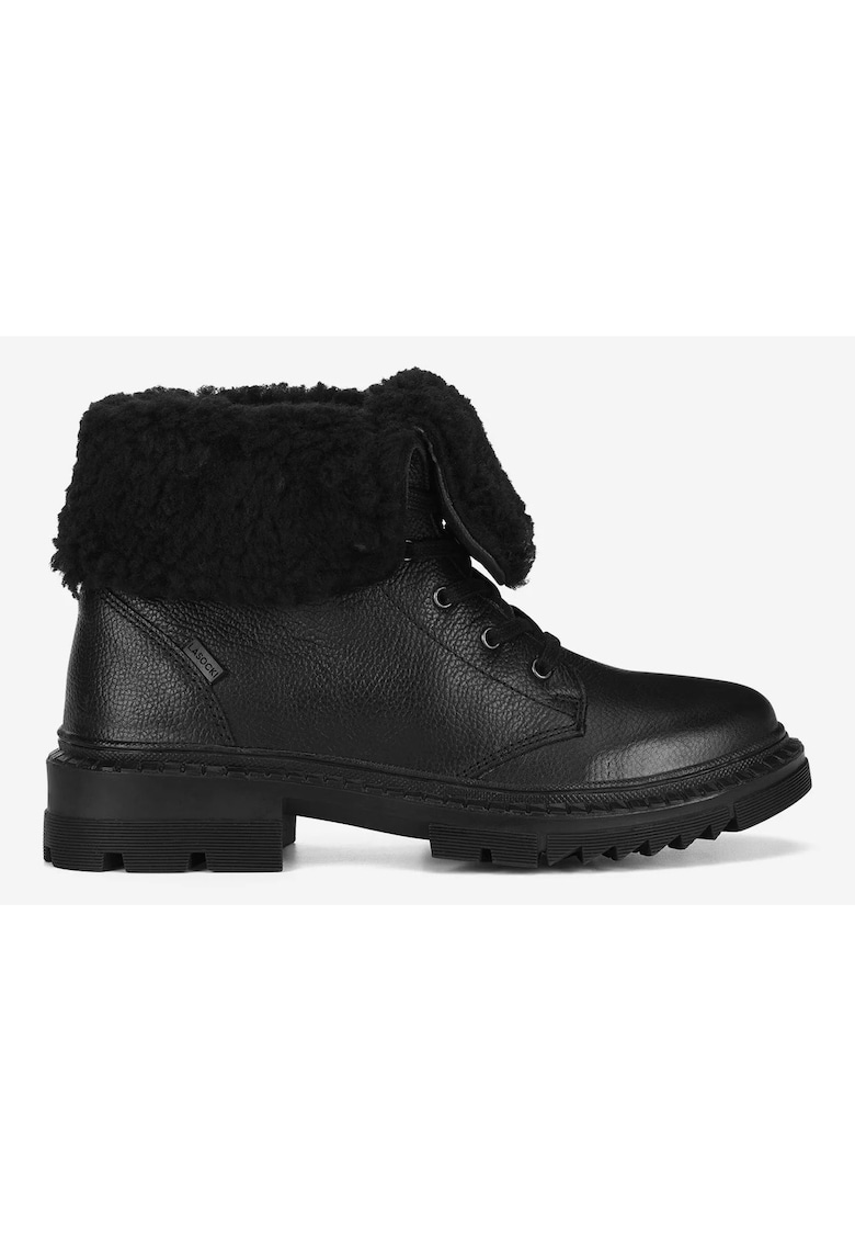 Oferte la Ghete fete  5905588884712 - Piele naturala - Negru - Negru