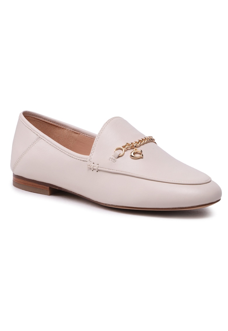 Oferte la Mocasini dama  CB989 - Piele naturala - Bej - Bej