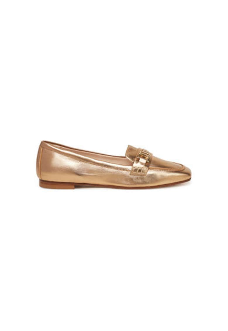 Oferte la Mocasini dama  PA10121C0MPE0900 - Piele naturala - Auriu - Auriu