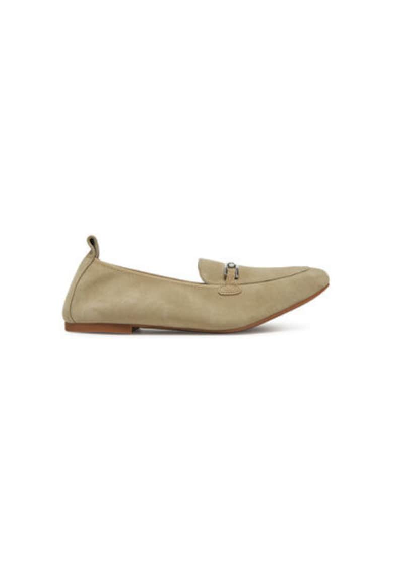Oferte la Mocasini dama  BAIRON_KS - Piele naturala - Verde - Verde