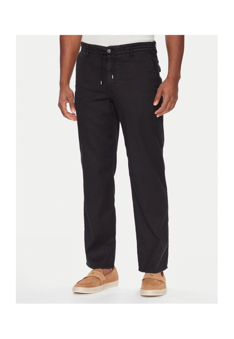 Oferte la Pantaloni barbati  B1 16849.2266 - In/Bumbac - Negru - Negru