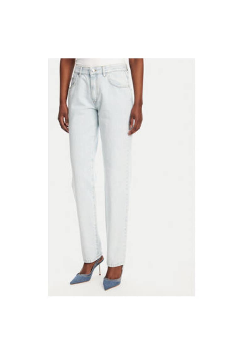 Oferte la Pantaloni dama  53-8040 - Bumbac - Albastru - Albastru