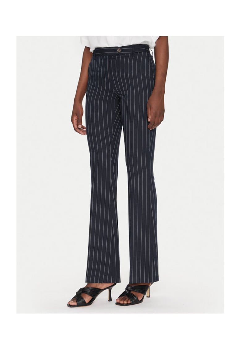 Oferte la Pantaloni dama  FR25SVA004W761D4 - Poliester/Viscoza - Bleumarin - Bleumarin