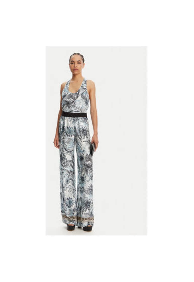 Oferte la Pantaloni dama  78PAA120 NS605 - Viscoza - Albastru - Albastru