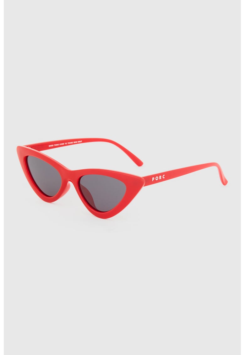 Oferte la Ochelari de soare cat-eye cu lentile polarizate Wicked - Rosu