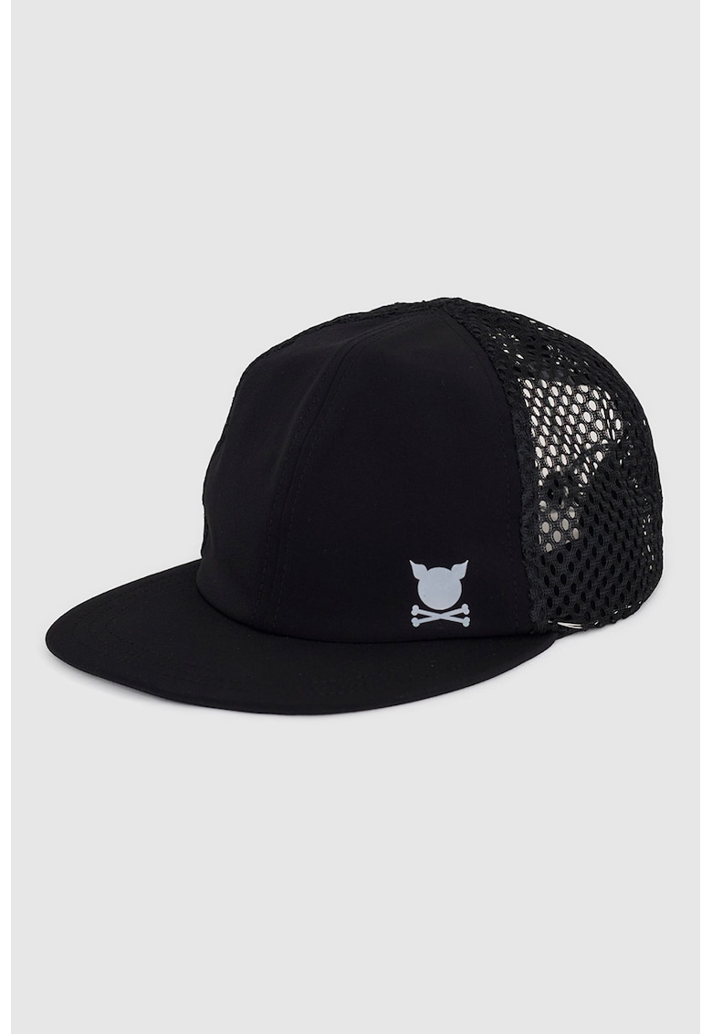 Oferte la Sapca trucker unisex - Alb/Negru stins