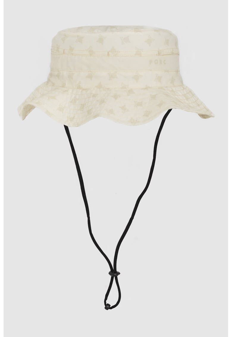 Oferte la Palarie bucket unisex cu model - Bej deschis