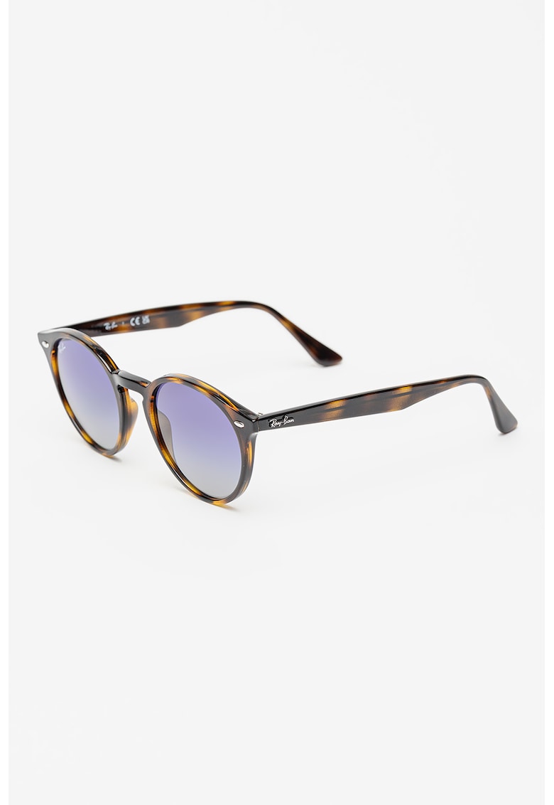 Oferte la Ochelari de soare cat-eye cu lentile in degrade - Maro inchis/Galben