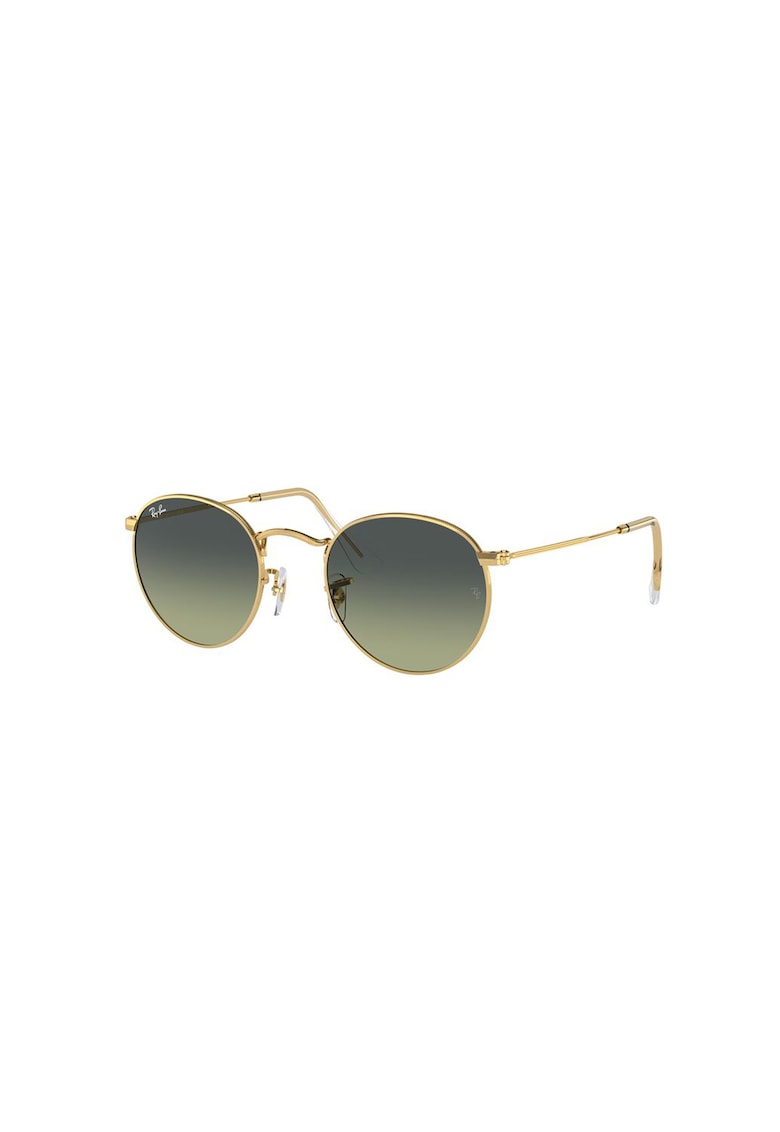 Oferte la Ochelari de soare rotunzi unisex cu rama metalica - Auriu