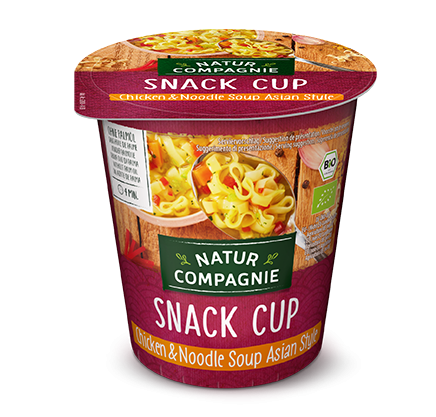 Oferte la Asia Style Supa bio de pui cu taitei, 55g Natur Compagnie