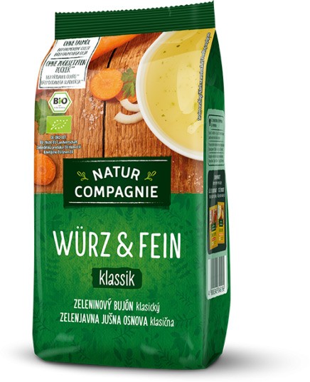 Oferte la Amestec bio baza pentru mancaruri si supe, 252g Natur Compagnie