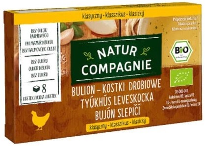 Oferte la Supa bio de pui, 8 cuburi Natur Compagnie