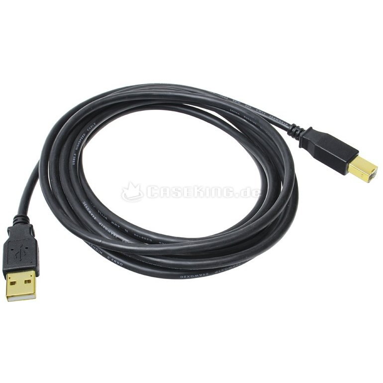 Oferte la Cablu de date USB-A - USB-B 2m Black