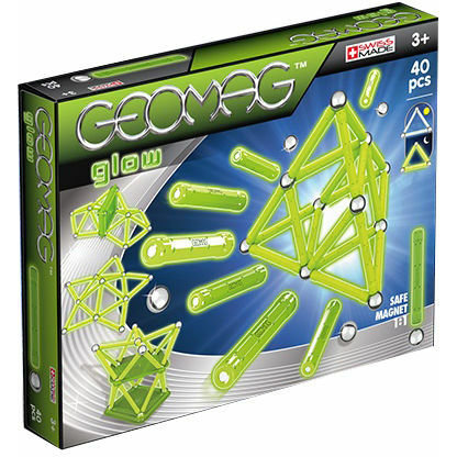 Oferte la Set de constructie magnetic Glow 40 Piese 3 Ani+