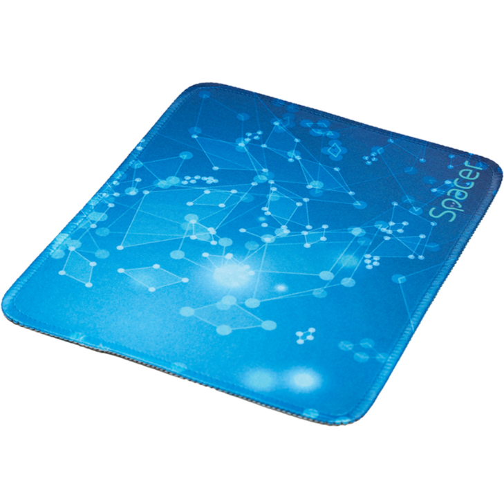 Oferte la Mousepad Cauciuc Si Material Textil 220 x 180 x 2mm Albastru