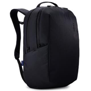 Oferte la Rucsac Subterra 27L pentru Notebook de Max. 15.6Inch 1 Compartiment Buzunar Frontal 2 Buzunare Laterale Waterproof Nylon Negru