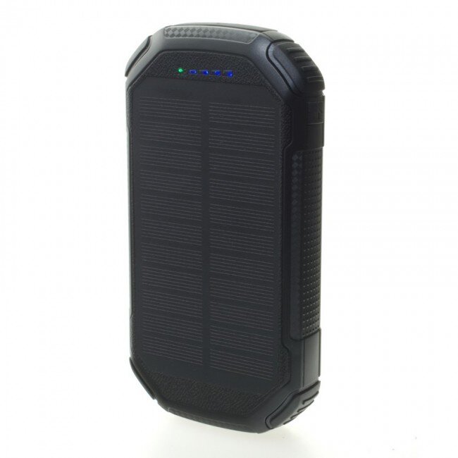 Oferte la Acumulator Extern PowerNeed 20000mAh 1W Solar Panel Negru