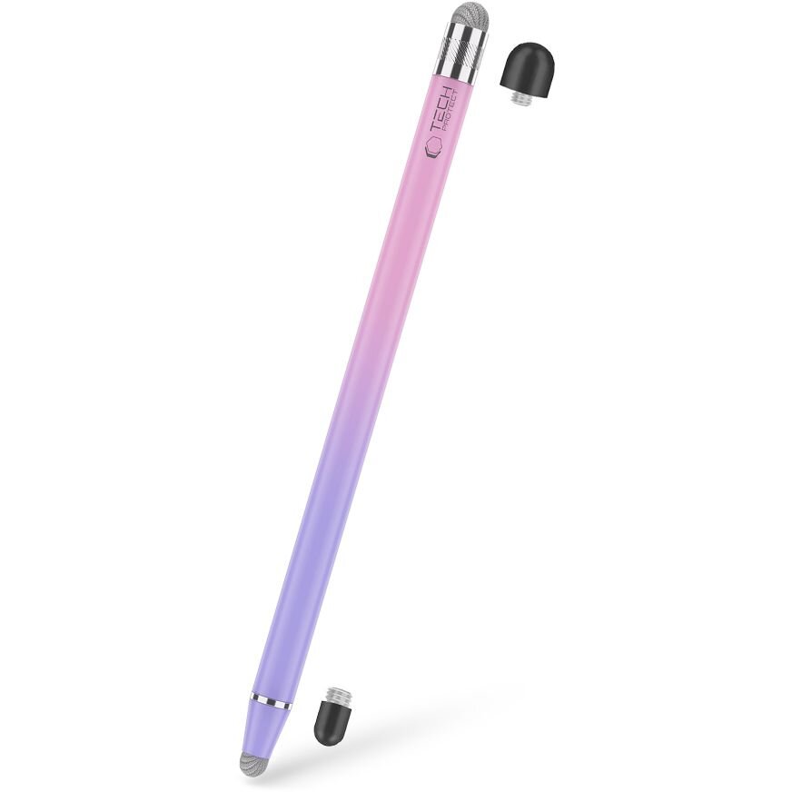 Oferte la Stylus Pen USP100 Pentru Desen si Scriere de Mana 2 Seturi Varfuri Roz/Mov