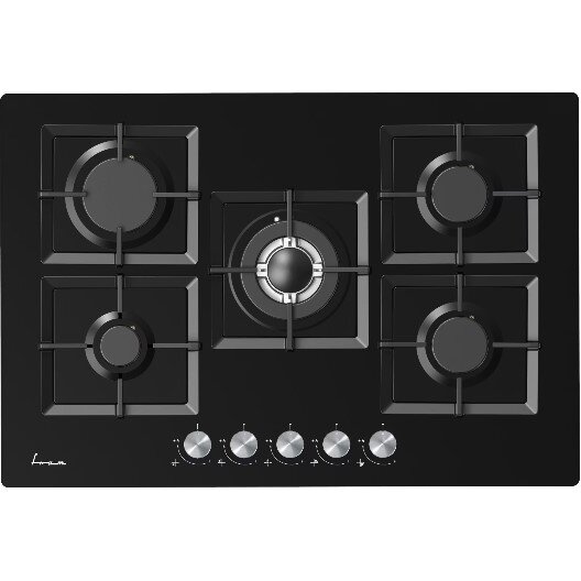 Oferte la Plita Gaz FBH-M705IWF-GBK Incorporabil Wok Aprindere Electrica Sticla Negru