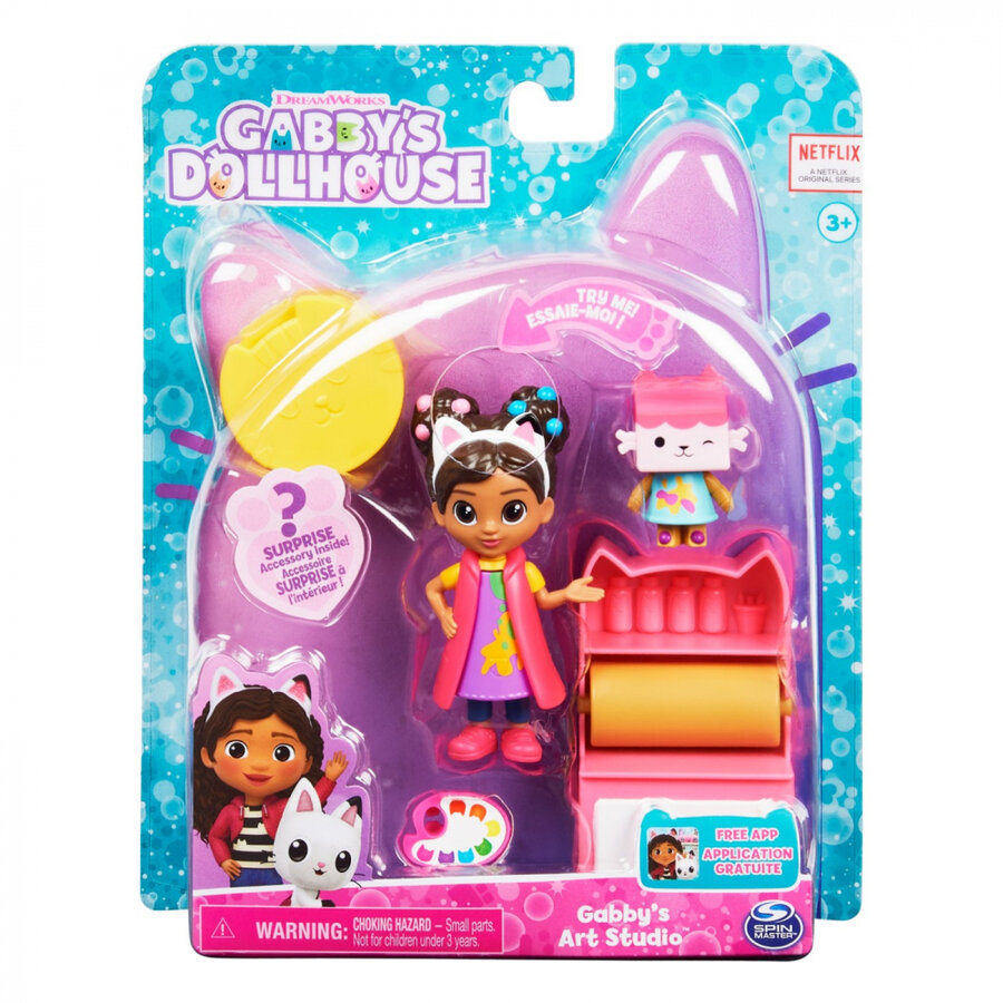Oferte la Jucarie Gabbys dollhouse studioul de arta al lui gabby