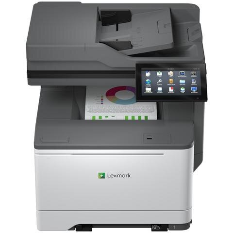 Oferte la Multifunctionala Laser Color CX635adwe A4 Ecran Tactil 7Inch Duplex ADF LAN USB Wi-Fi Alb/Gri