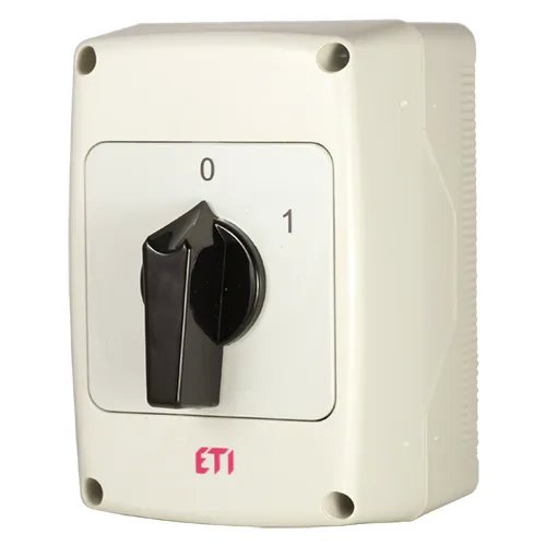 Oferte la Comutator general 0-1 ON-OFF, ETI 004773161, 32A, 2P, IP65, CS 32 91 PNG