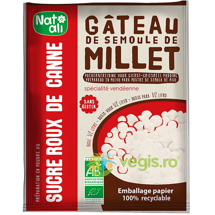 Oferte la Budinca din Gris de Mei fara Gluten Ecologica/Bio 70g