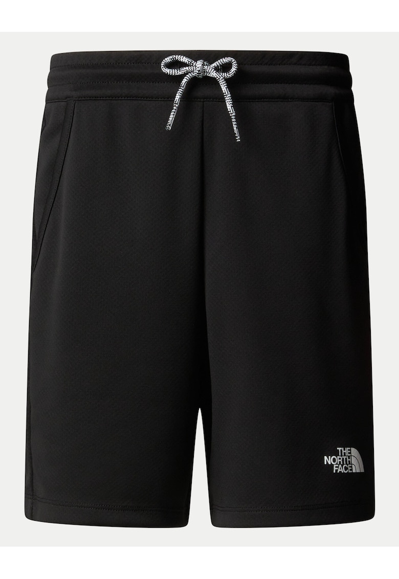 Oferte la Pantaloni scurti barbati -  poliester reciclat - negru