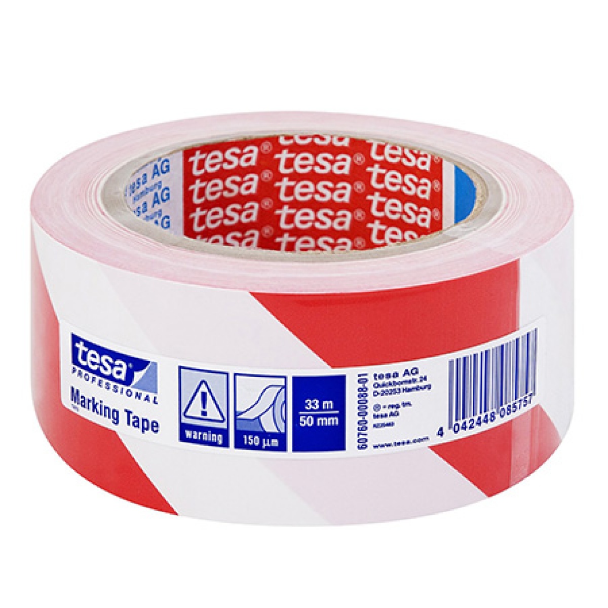 Oferte la BANDA ADEZIVA MARCARE 50MM / 33M - ROSU/ALB