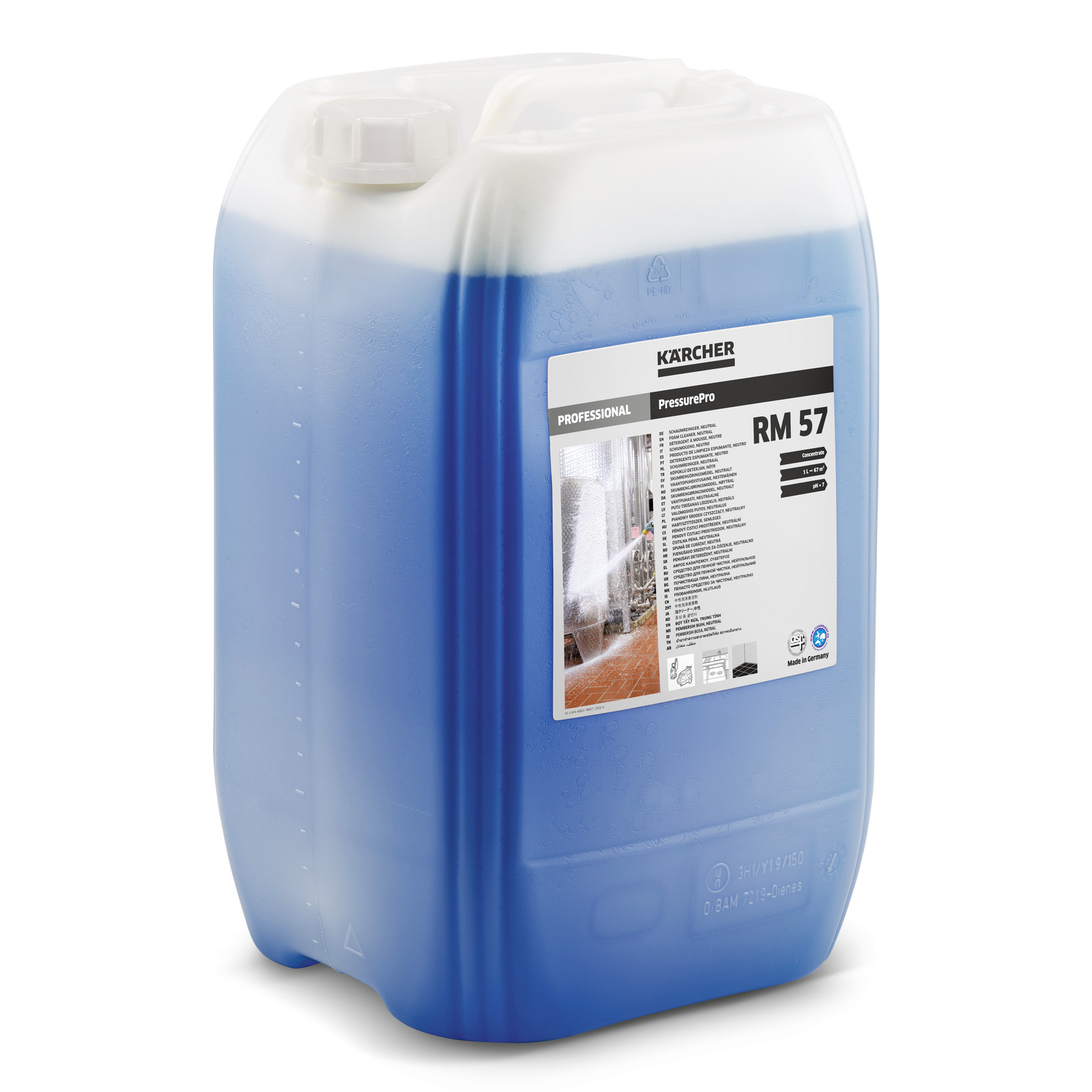Oferte la Kärcher Detergent spumant, neutru RM 57 ASF