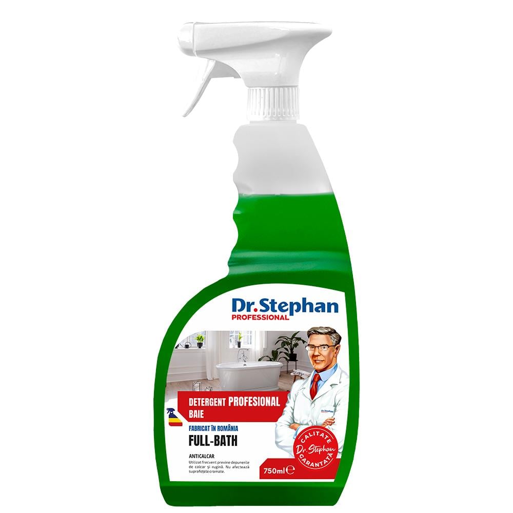 Oferte la Solutie anticalcar si rugina Dr. Stephan Full-Bath, 750 ml