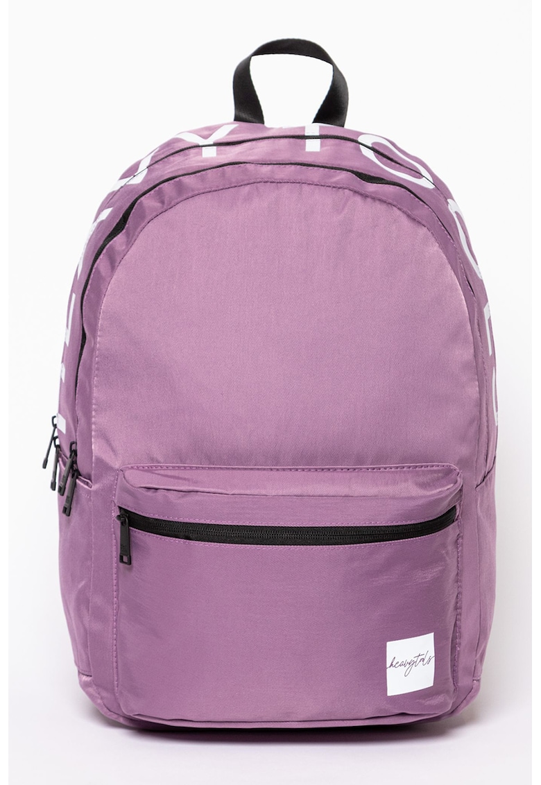 Oferte la Rucsac cu buzunar exterior Emma - Negru/Lila