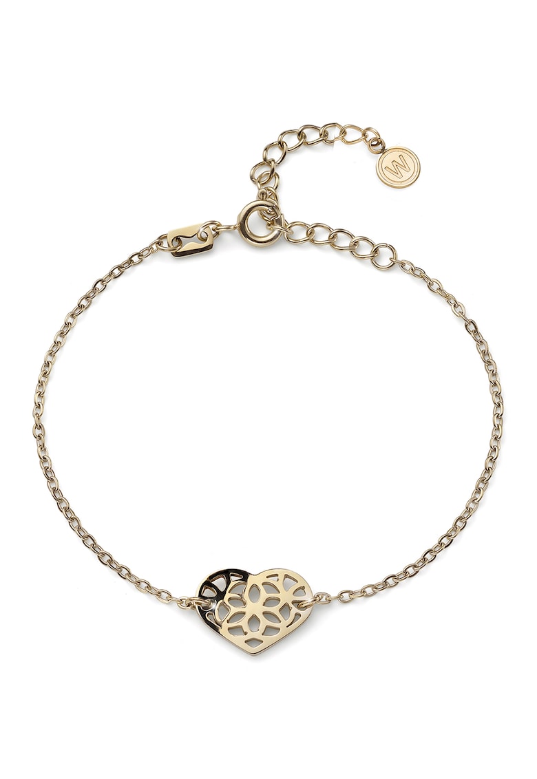 Oferte la Bratara din otel inoxidabil cu talisman - Auriu