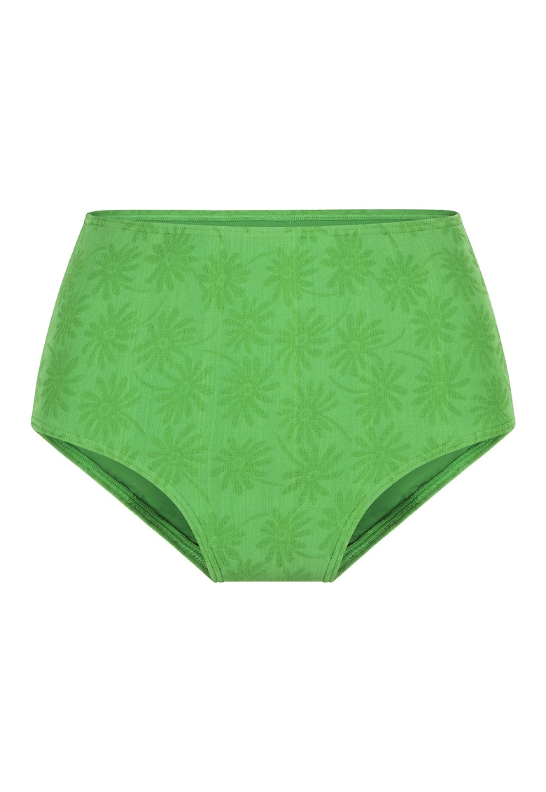 Oferte la Slip hipster cu model floral 30925 - Verde