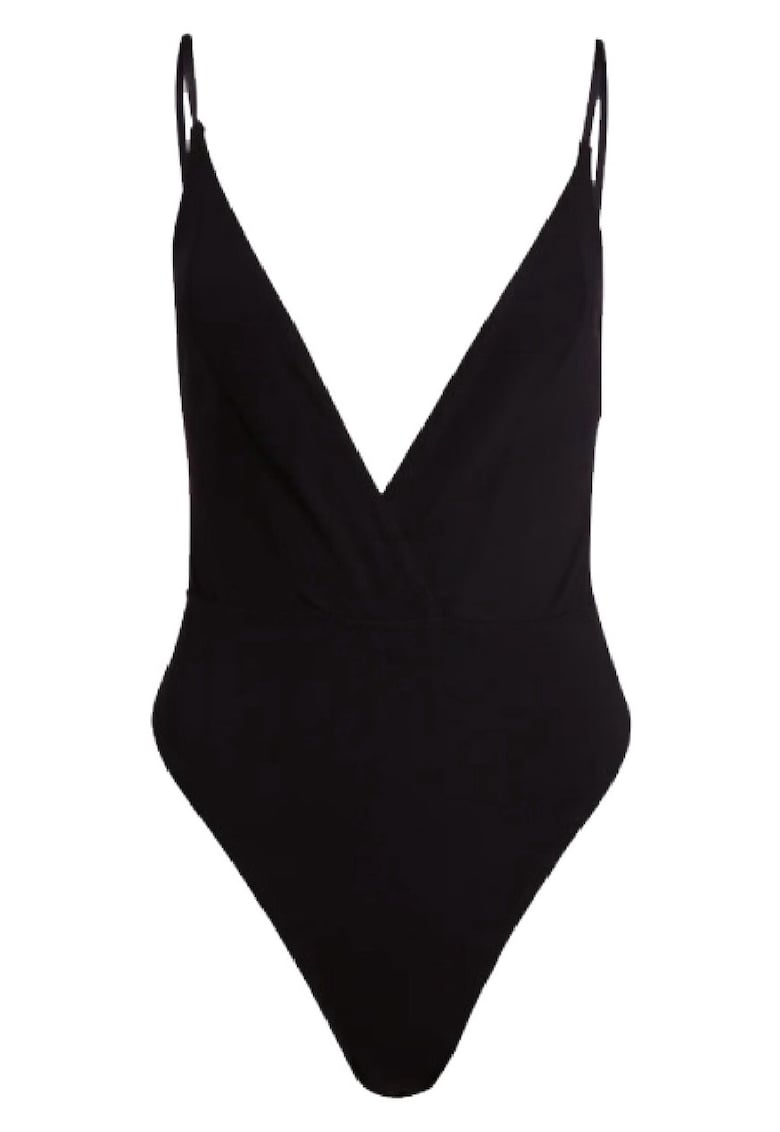 Oferte la Body tanga cu decolteu in V Daily 30037 - Negru