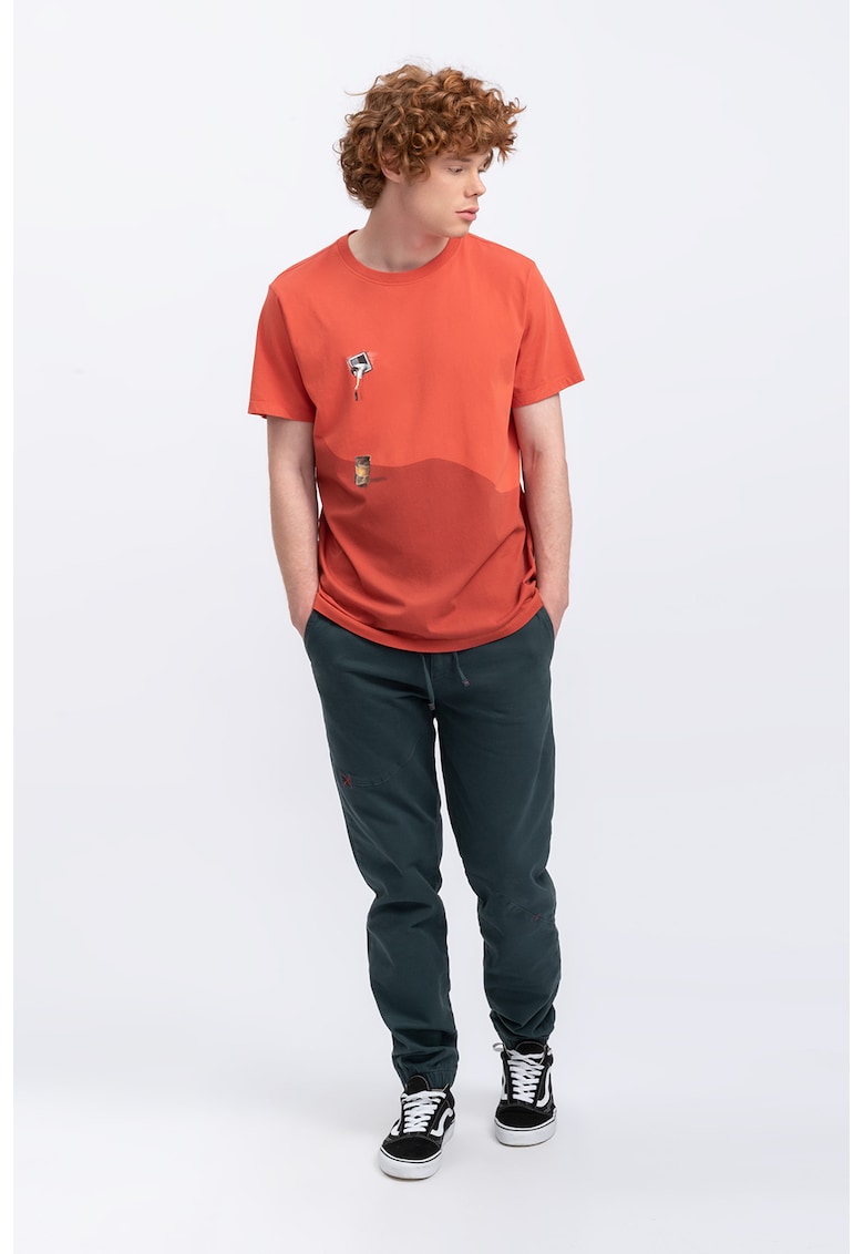 Oferte la Tricou unisex cu imprimeu grafic - Coral