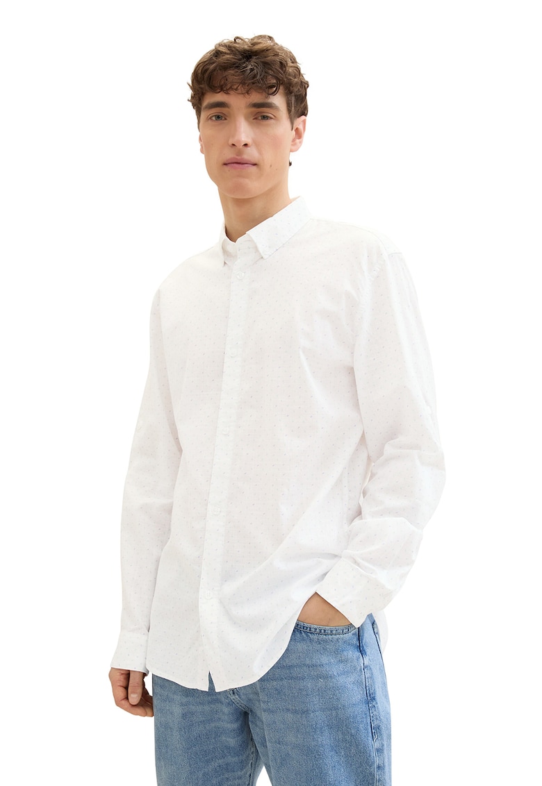 Oferte la Camasa regular fit de bumbac - Bej deschis