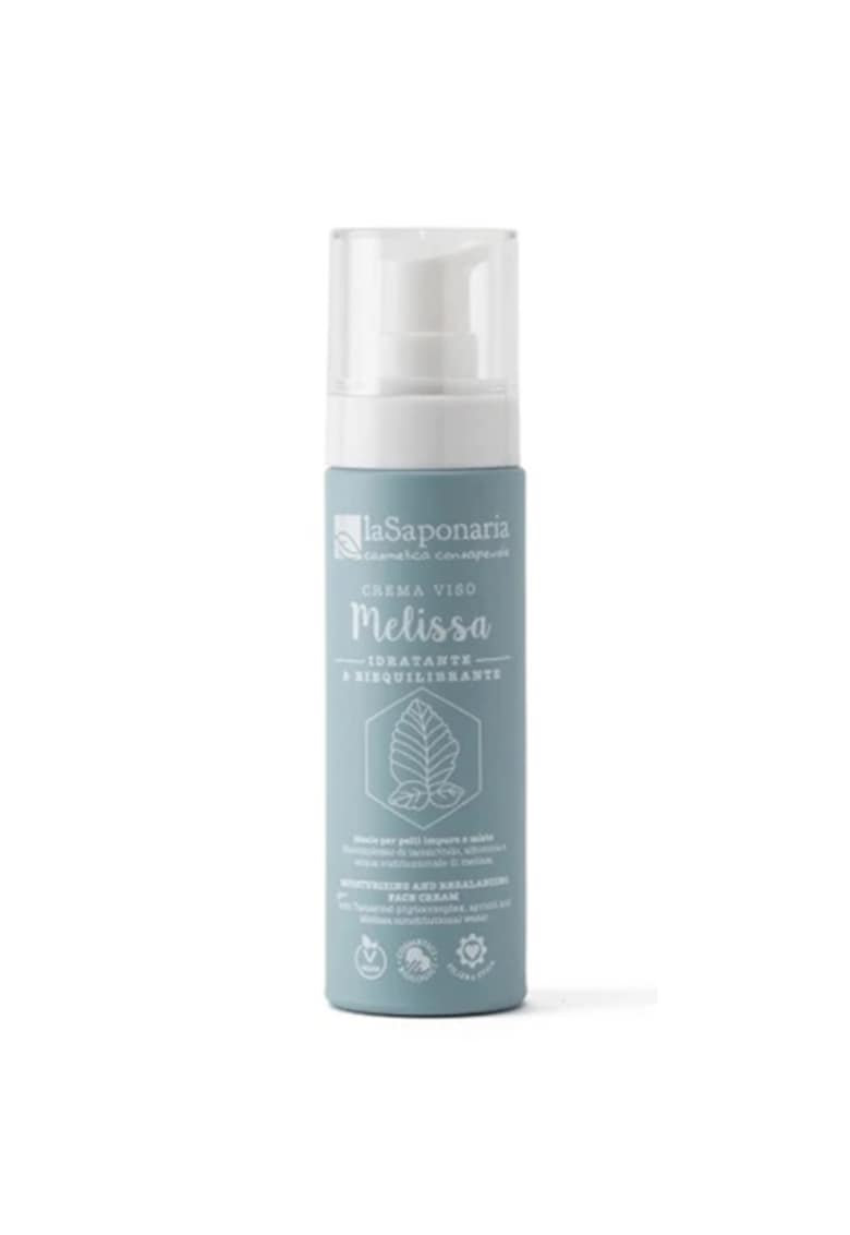 Oferte la Crema de fata hidratanta Melissa La Saponaria - 50 ml