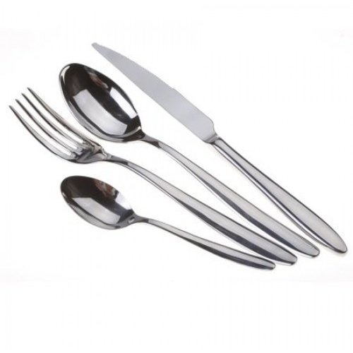 Oferte la Set Tacamuri C24FA Numar Piese 24 Grosime 2.5mm Inox/Argintiu