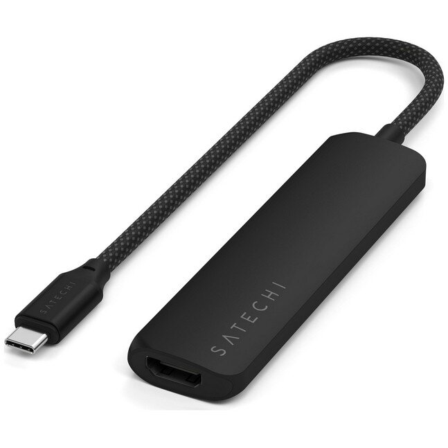 Oferte la Hub 4-in-1  Port USB-C   4x USB-C 10Gbps  100W PD Gri