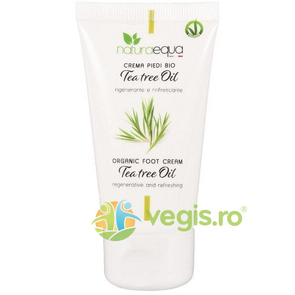 Oferte la Crema Bio pentru Picioare Obosite cu Shea, Tea Tree si Lavanda 50ml