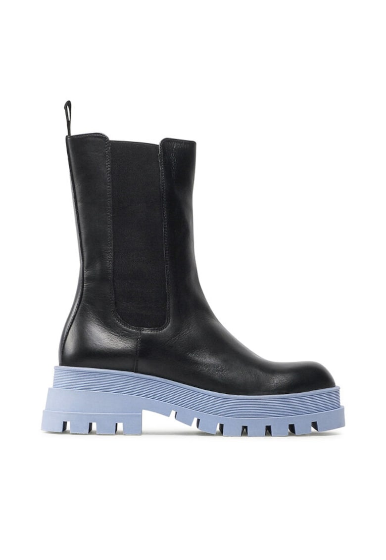 Oferte la Botine dama -  590486245575441 - Piele naturala - Negru