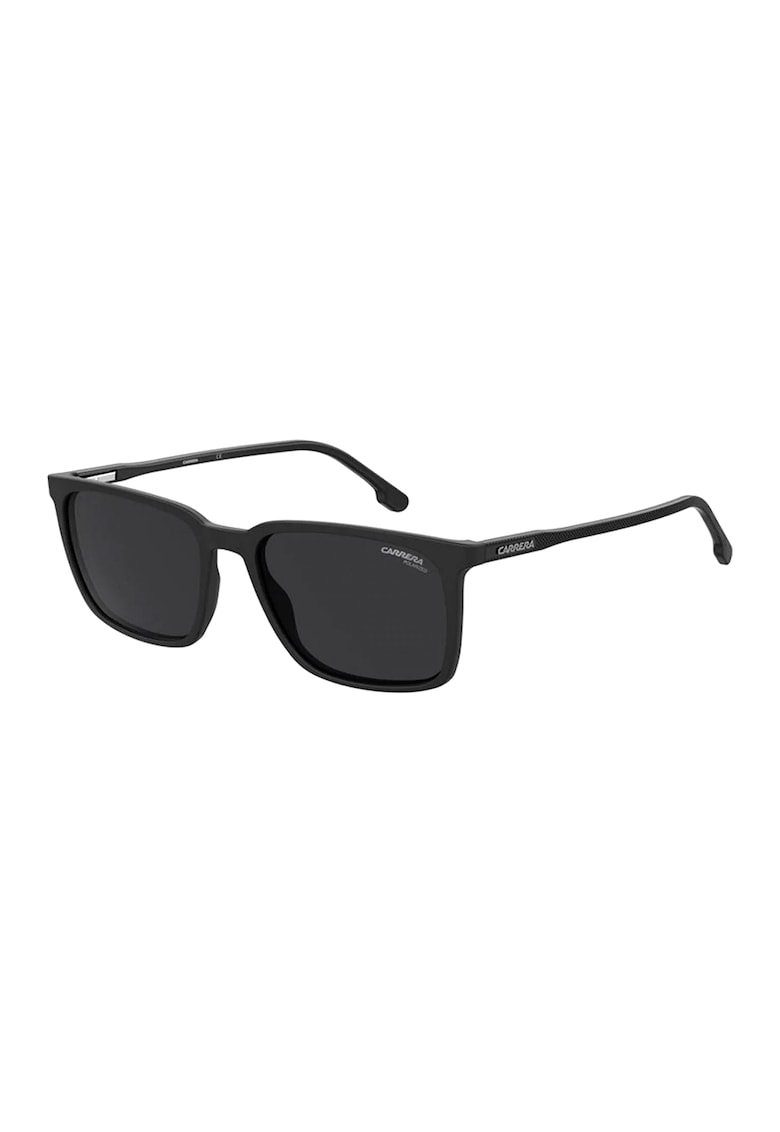 Oferte la Ochelari de soare wayfarer cu lentile uni - Negru -