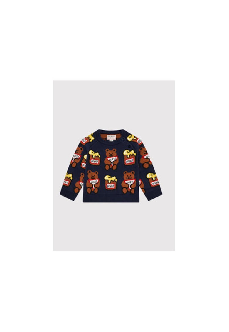 Oferte la Pulover din bumbac organic cu ursuleti